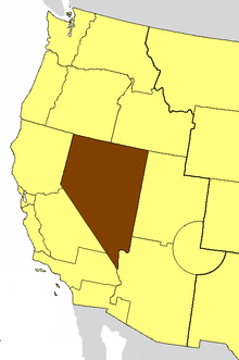 Location of the Diocese of Nevada