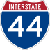 Interstate 44 marker