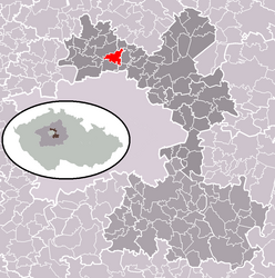 Líbeznice – Mappa