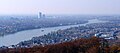 Blick vom Drachenfels auf Bonn