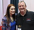 Felicia Day & Tracy Hickman at Gencon 2010