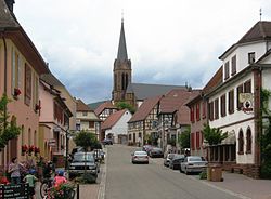 Skyline of Lembach