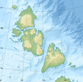 (Voir situation sur carte : terre du Nord)