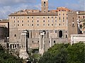 Arrière du palais, vu du Forum