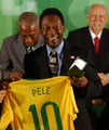 Pelé op 26 juni 2008 (Foto: Fabio Rodrigues Pozzebom) geboren op 23 oktober 1940