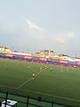 View from the west stand of the east stand at Veria Stadium