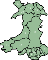 Principal areas of Wales