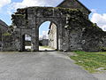 L'entrée du château de Corlay.