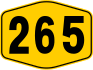 Federal Route 265 shield}}