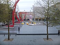 オランダ、ロッテルダムの Schouwburgplein