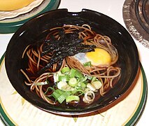 Tsukimi soba (ou cru)