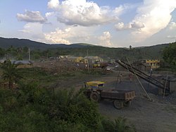 A stone-quarrying unit in Pakur district