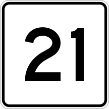 MA Route 21.svg