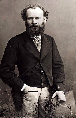 Portret van Édouard Manet, ca. 1867-1870, door Nadar