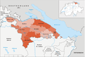 Bezirke des Kantons Thurgau bis 31. Dezember 1935