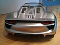 Zadní pohled na 918 Spyder Concept