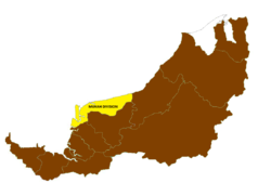 Location of Begian Mukah