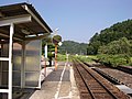 八川駅ホーム