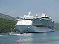 A cruise ship at Labadie.