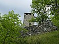 Vue de la tour du sentier qui mène au château