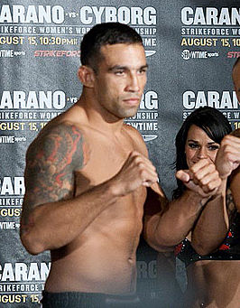 Werdum voorafgaand aan een Strikeforce-evenement in augustus 2009.