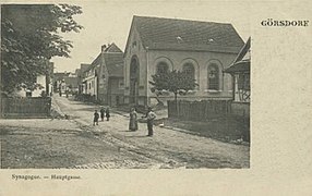 Synagogue en 1908.