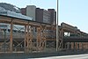 The non-revenue junction between the Cermak and Congress branch that used to serve Blue Line trains, seen in 2008