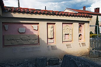 Lapidarium u samostanu