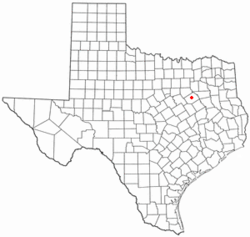 موقعیت Corsicana, Texas