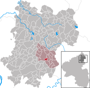 Poziția Zehnhausen bei Wallmerod pe harta districtului Westerwaldkreis