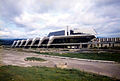 Vista del nuevo edificio de la terminal.