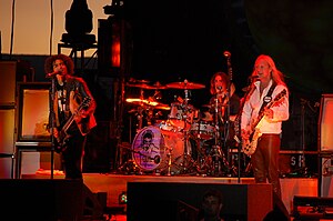 Alice in Chains septembris 2007. Vasakult: William DuVall, Sean Kinney ja Jerry Cantrell.