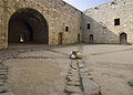 Inside the castle