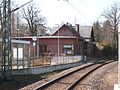 Bahnhof Lichtentanne, altes Empfangsgebäude (2016)