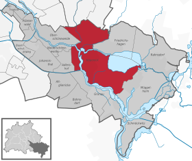 Localisation de Berlin-Köpenick