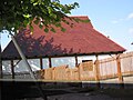 A replica of the old synagogue of Medzhybizh, which was never used by Israel, attracts tourists (August 4, 2008).