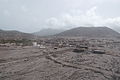 Plymouth, capitala de l'illa de Montserrat, abandonada en 1997 en causa d'una erupcion volcanica