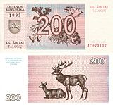 200 talonas (1993)