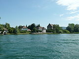 The Biber Mill at the mouth of the Biber