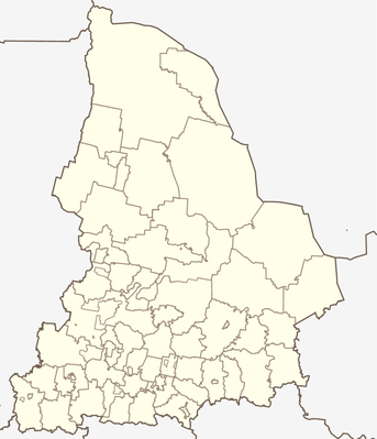 Location map Russia Sverdlovsk Oblast