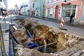 Viru tänava renoveerimistööd 2016. aastal