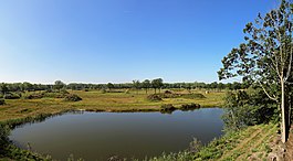 Het voormalig munitiedepot in het natuurgebied Vloethemveld