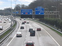 A 2 bei Vught (afrit 24)