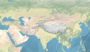 Khwarazmian Empire is located in Continental Asia