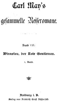 Titulní list vydání prvního dílu z roku 1893