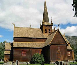 Loms stavkyrka.