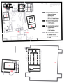 Pliska, plan of palace complex