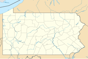 Map showing the location of Beltzville State Park