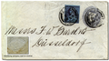 Image 1A postal stationery envelope used from London to Düsseldorf in 1900, with additional postage stamp perfinned "C & S" identifying the user as "Churchill & Sim" per the seal on the reverse shown on inset. A perfin, the contraction of 'PERForated INitials', is a pattern of tiny holes punched through a postage stamp. Organizations used perforating machines to make perforations forming letters or designs in postage stamps with the purpose of preventing pilferage. It is often difficult to identify the originating uses of individual perfins because there are often no identifying features but when a perfin is affixed to a cover that has some user identifying feature, like a company name, address, or even a postmark or cancellation of a known town where the company had offices, this enhances the perfin.