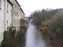 Le Sichon coule à Cusset